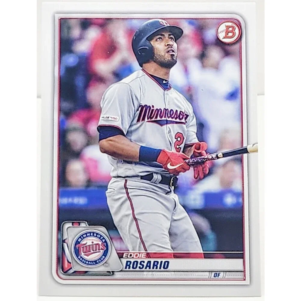 2020 Bowman Base #49 Eddie Rosario - Minnesota Twins